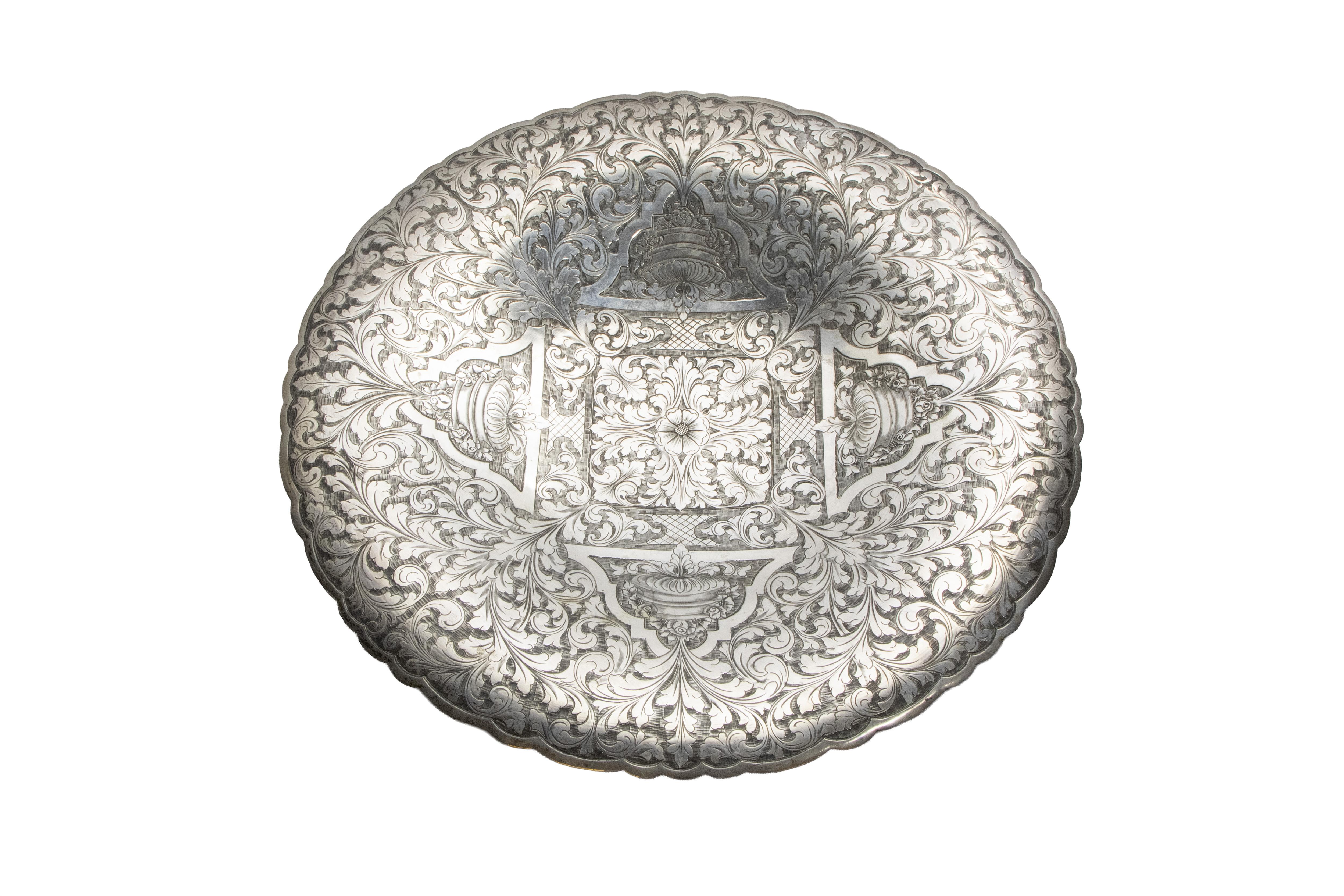 Centro in argento - Asta Preziosi