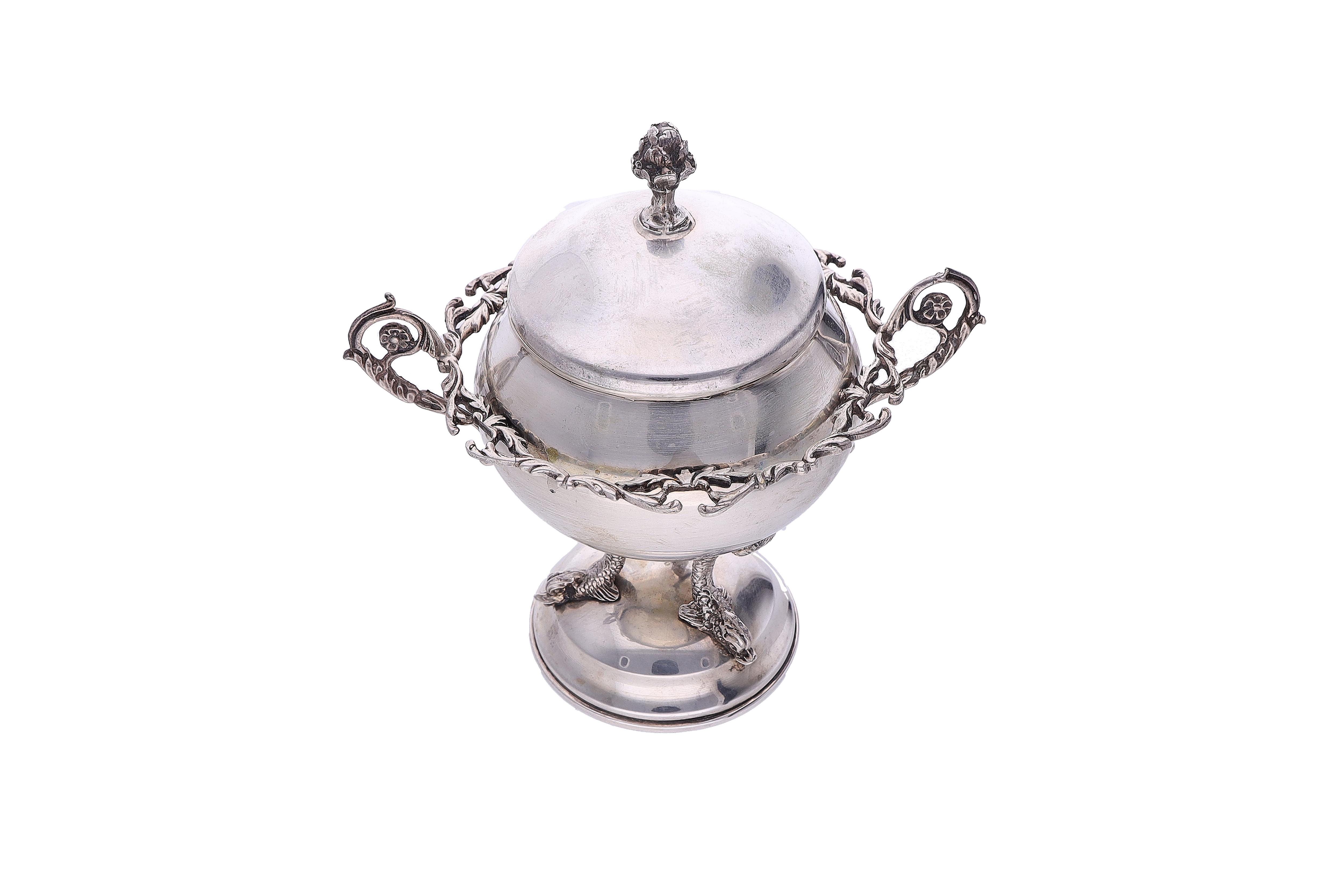 Zuccheriera in argento - Asta Preziosi