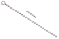 Bracciale con diamanti - Asta Preziosi