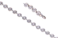 Bracciale con diamanti - Asta Preziosi