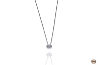 Collana con diamante e orecchino - Asta Preziosi