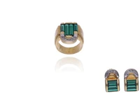 Parure con diamanti e pietre - Asta Preziosi Parure con diamanti e pietre - Asta Preziosi