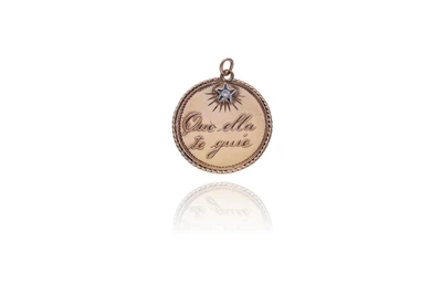 Ciondolo con diamante - Asta Preziosi