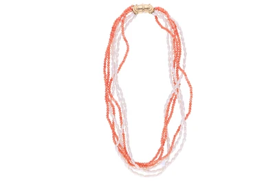 Collana con coralli e perle coltivate - Asta Preziosi