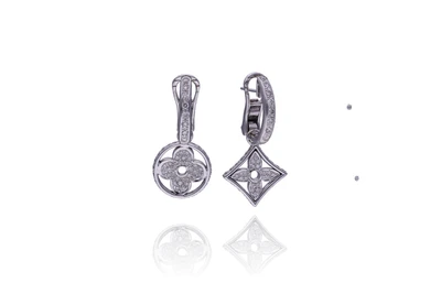 Orecchini con diamanti - Asta Preziosi