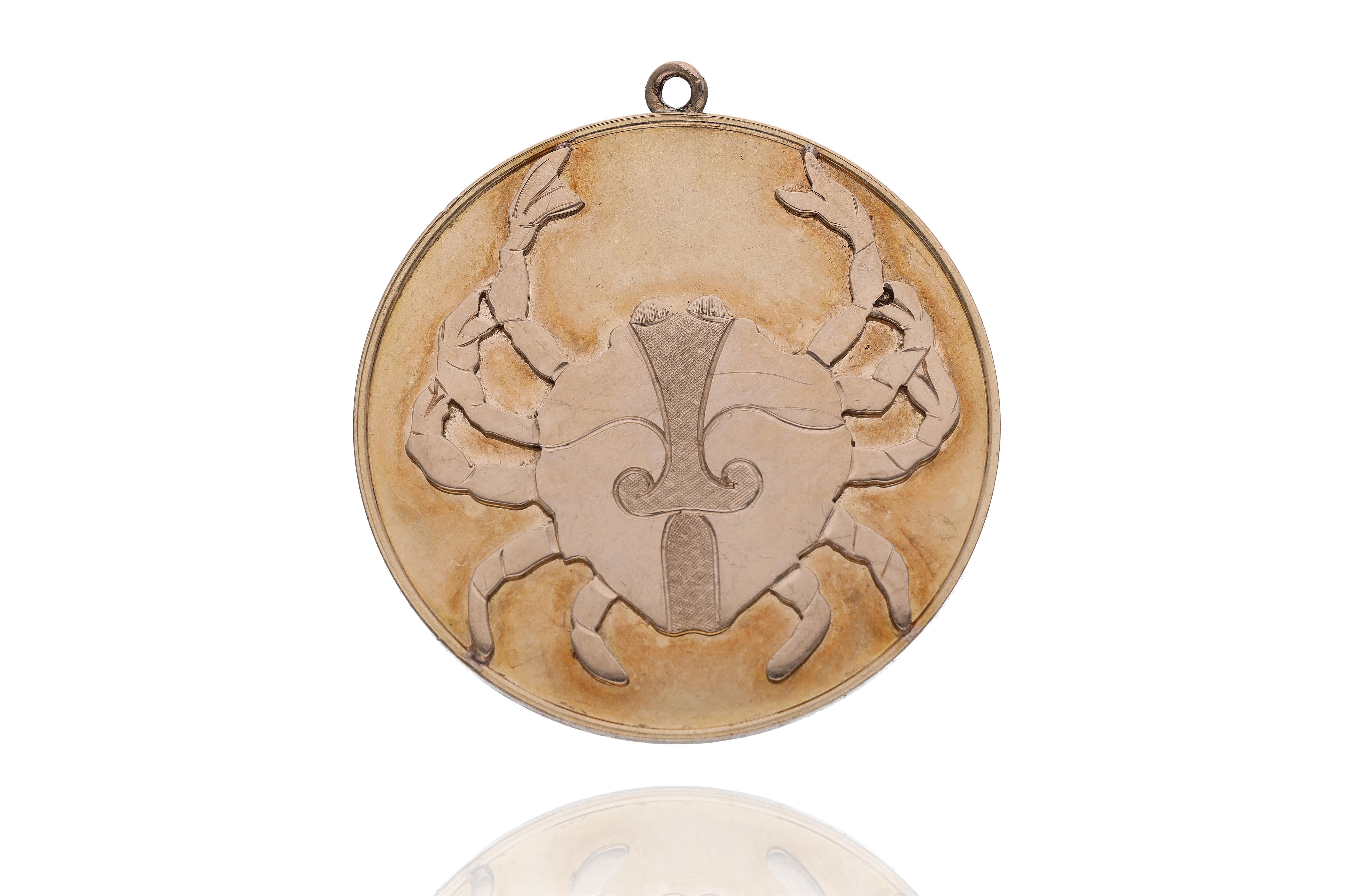 Ciondolo in oro - Asta Preziosi