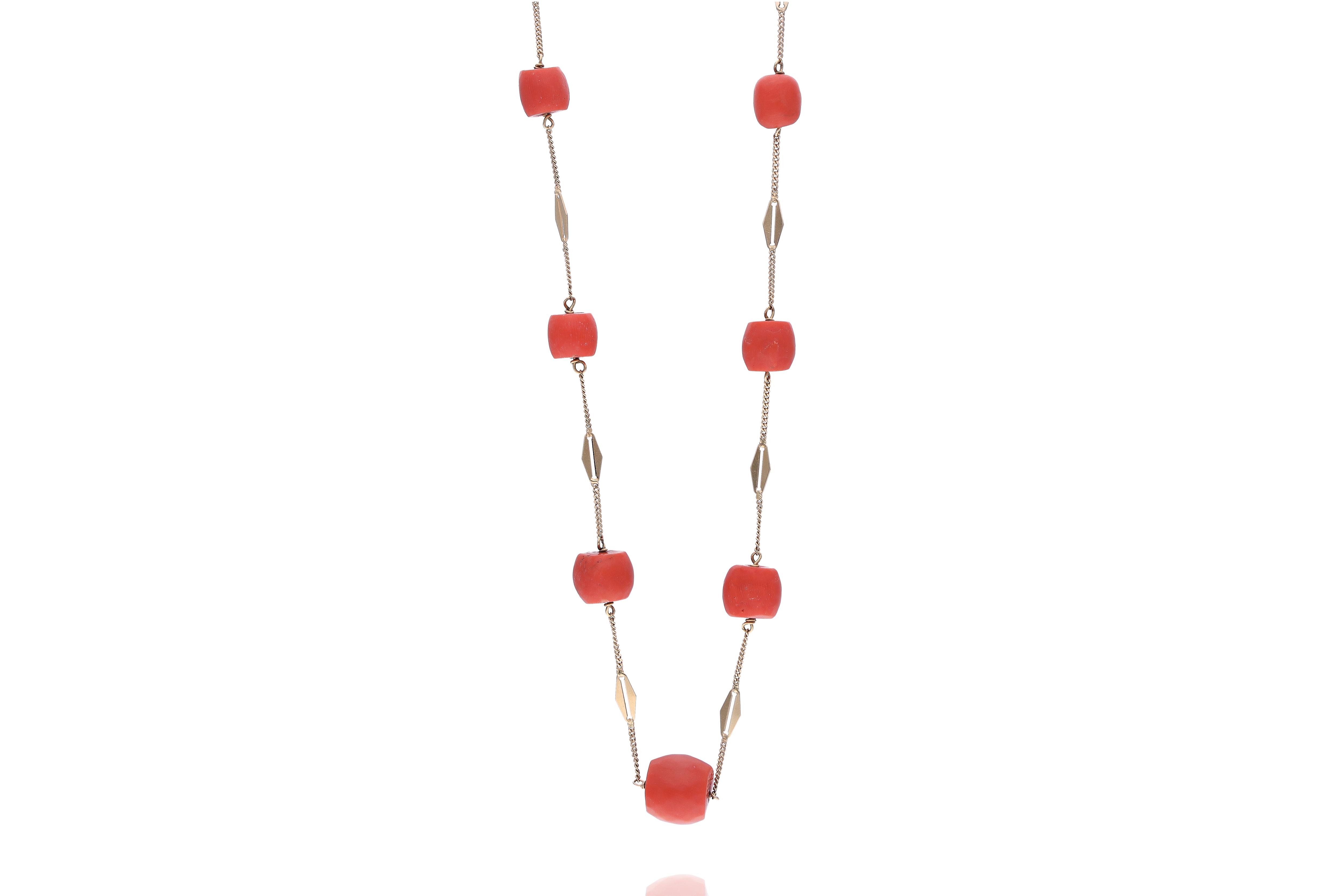 Collana con coralli - Asta Preziosi