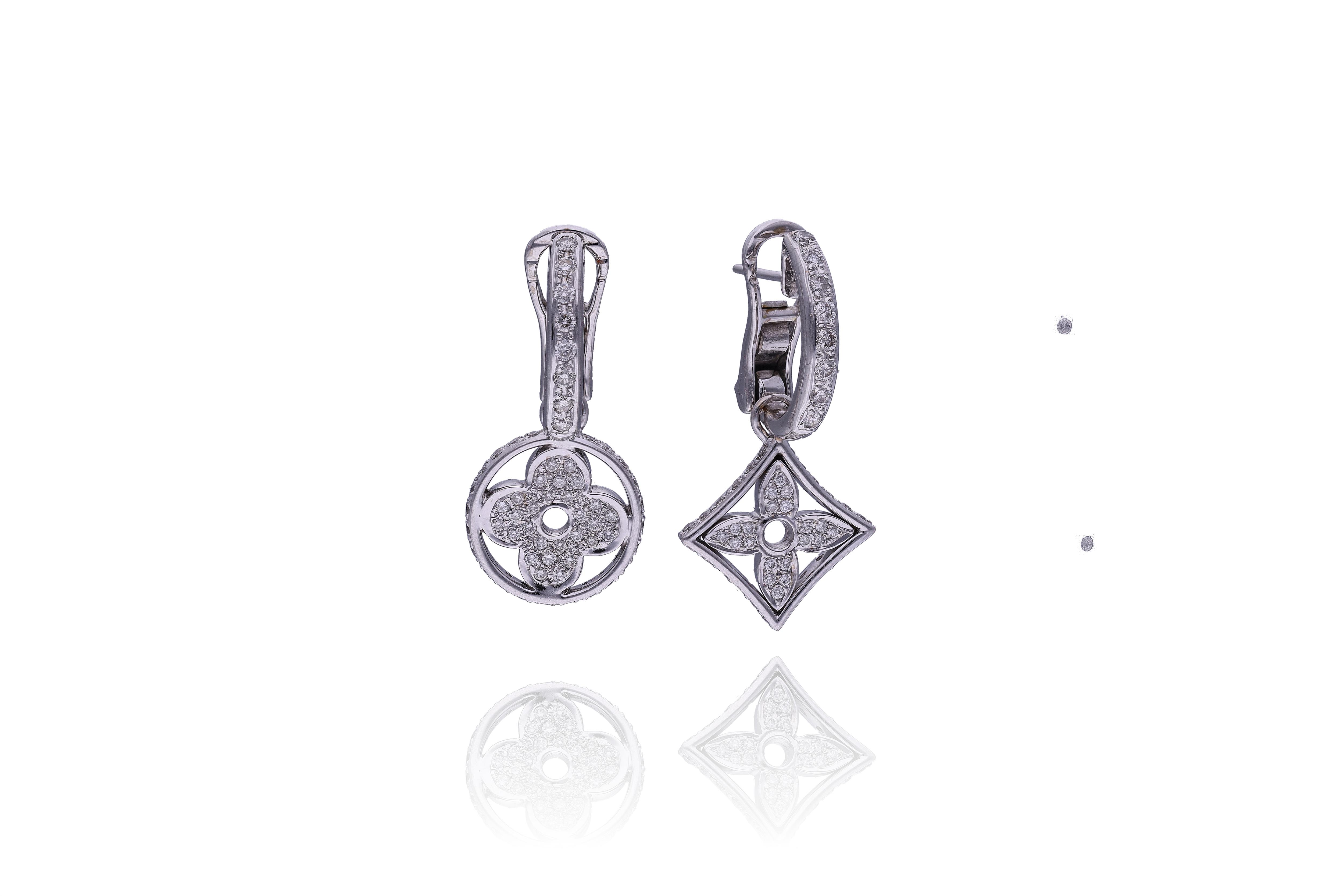 Orecchini con diamanti - Asta Preziosi