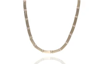 Adriano Chimento collana realizzata con maglie modulari in oro - Asta Preziosi