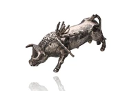 Toro in argento - Asta Preziosi