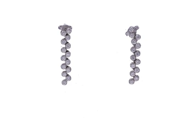 Orecchini con diamanti - Asta Preziosi