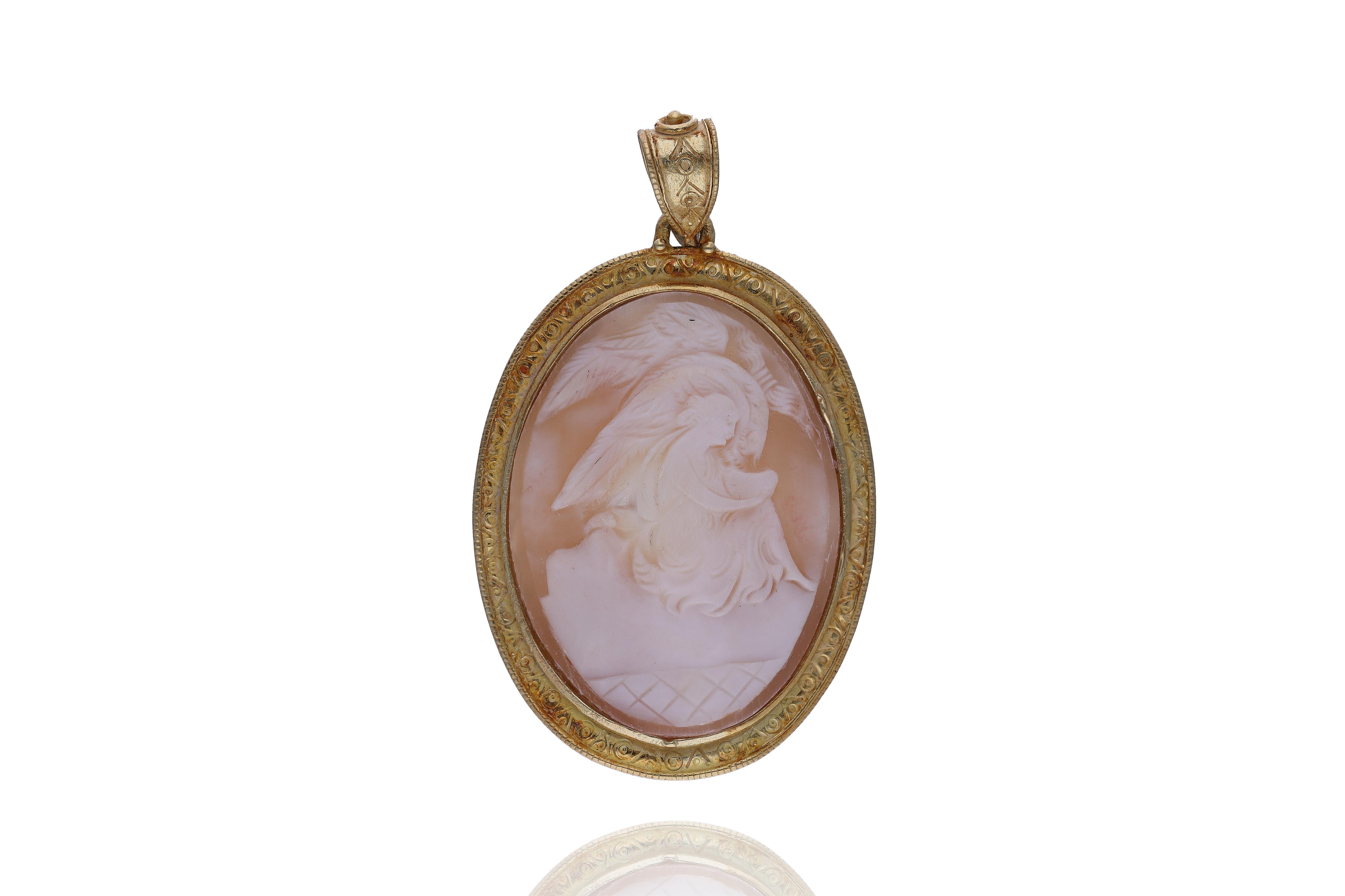 Ciondolo con cammeo - Asta Preziosi