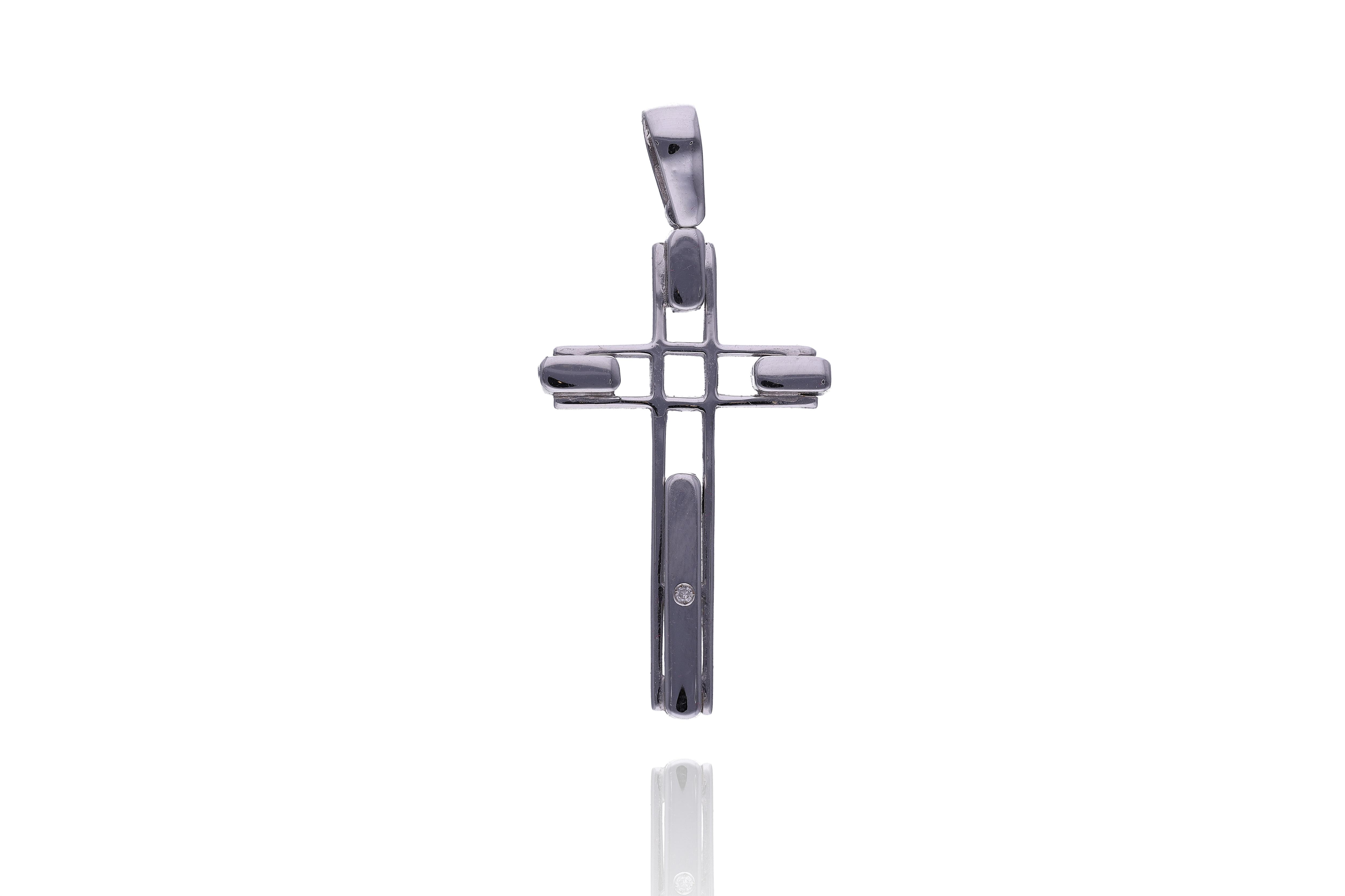 Ciondolo con diamante - Asta Preziosi