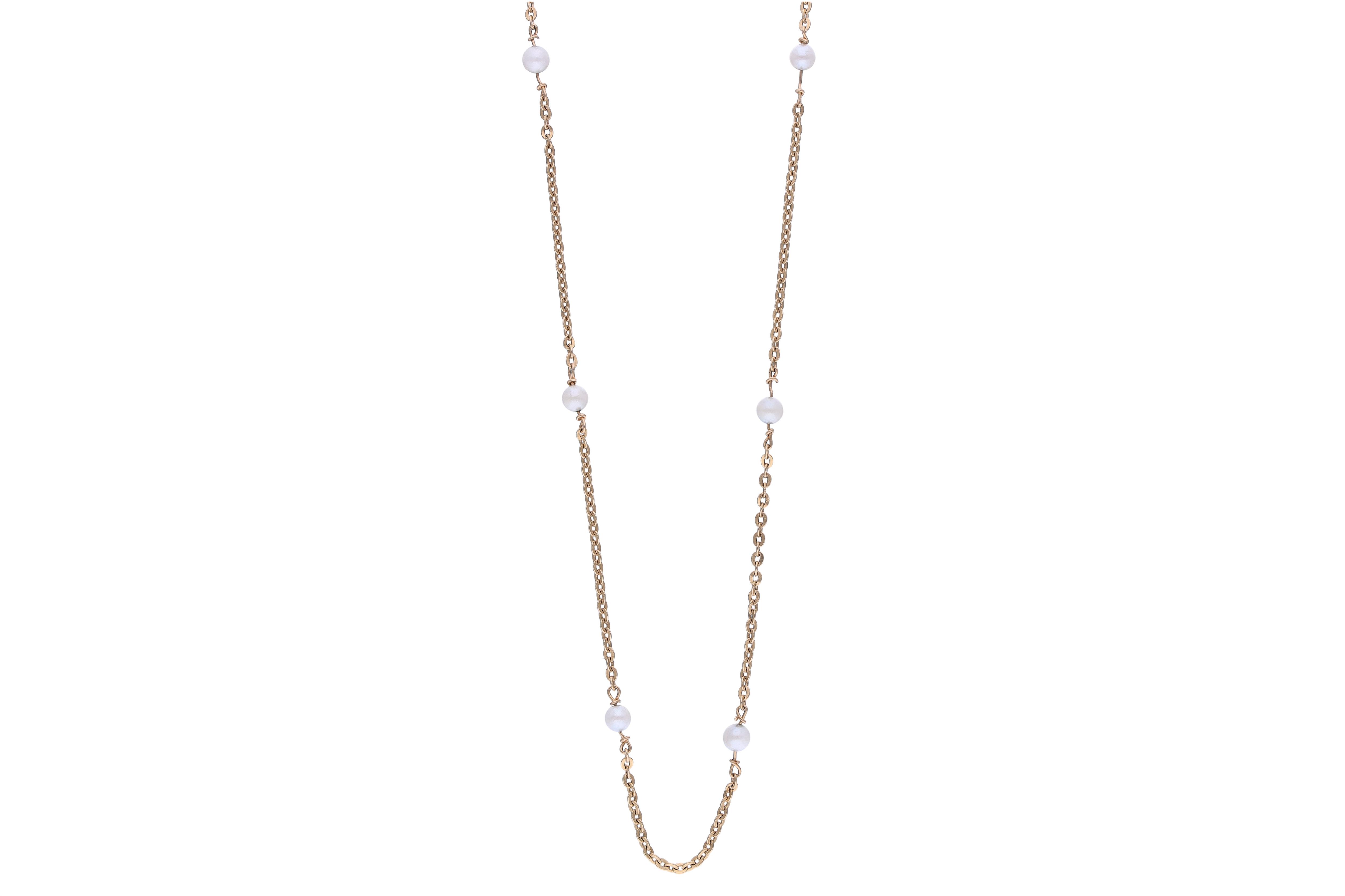 Collana con perle coltivate - Asta Preziosi