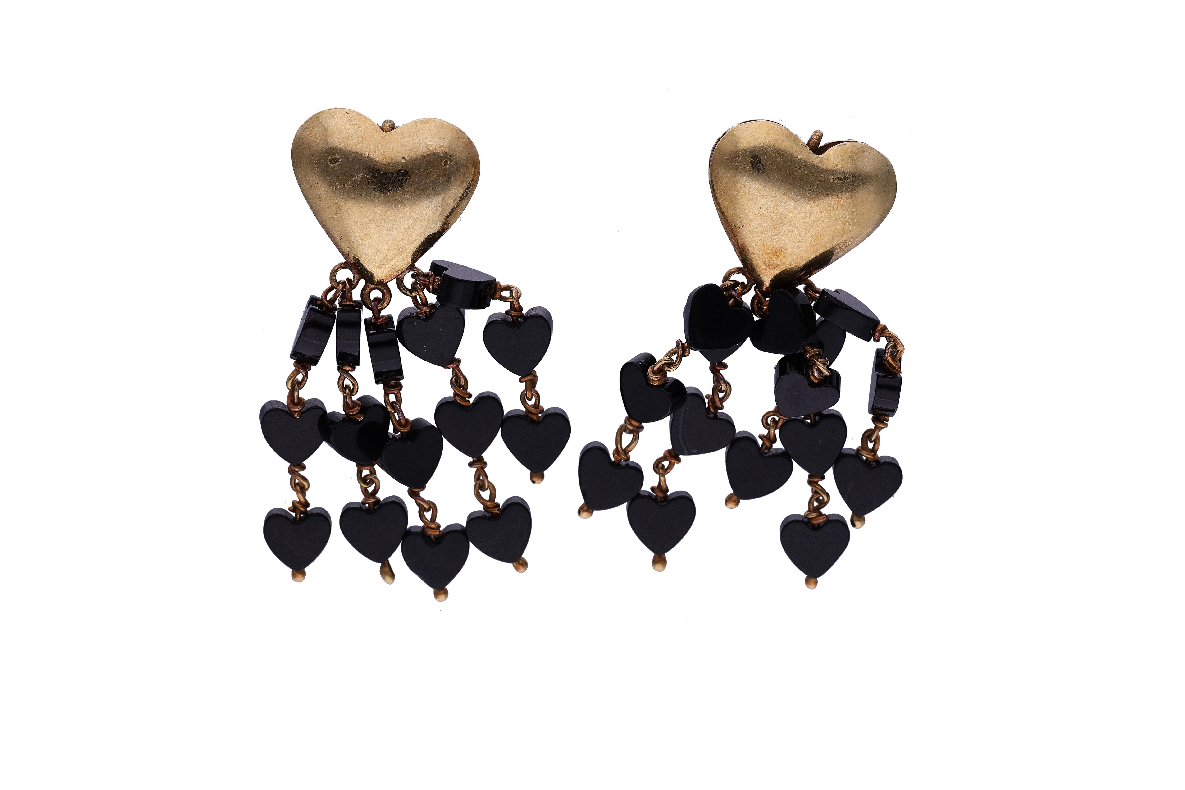 Orecchini con onici - Asta Preziosi