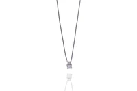 Collana con diamante - Asta Preziosi