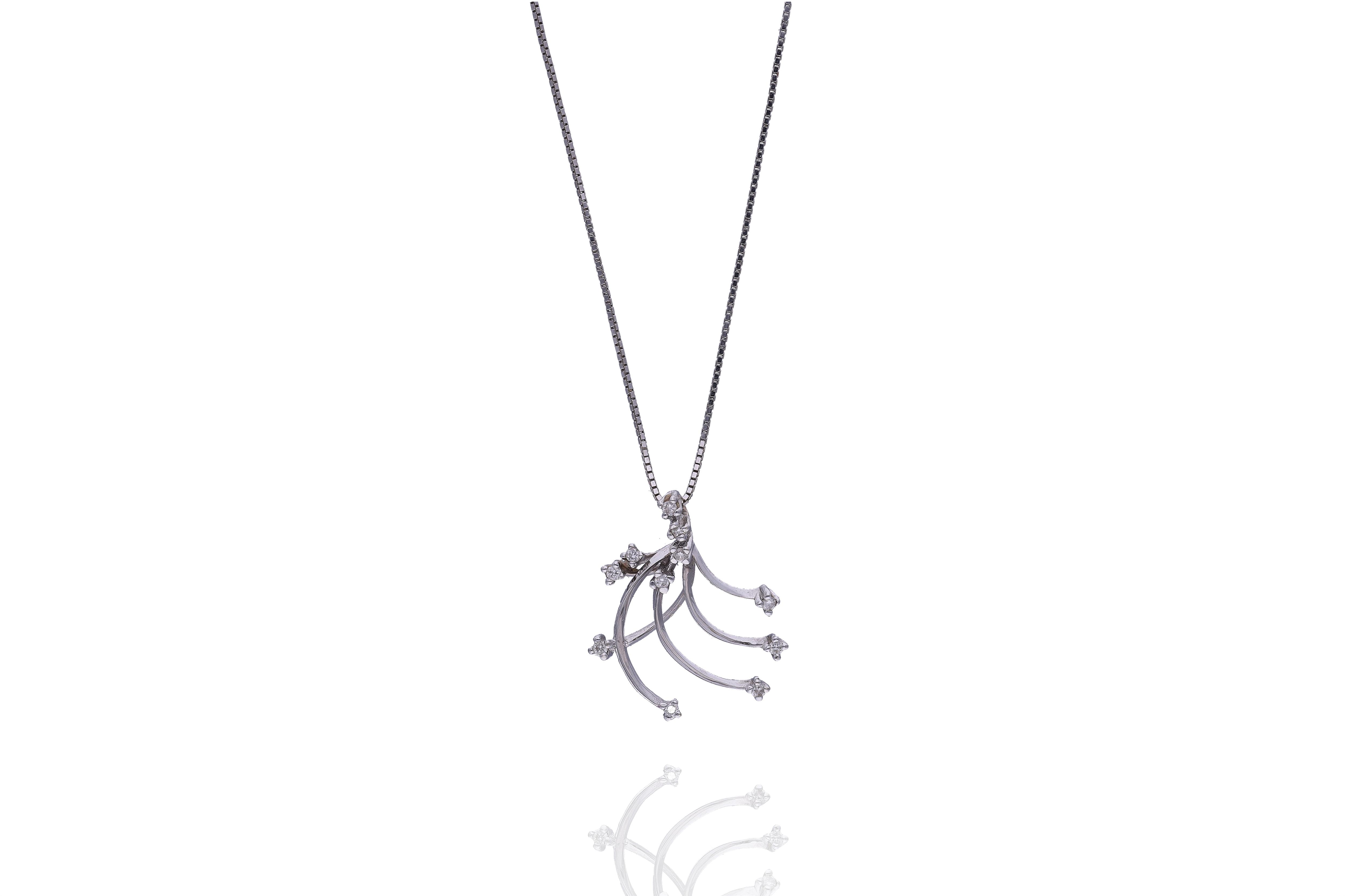 Collana con diamanti - Asta Preziosi