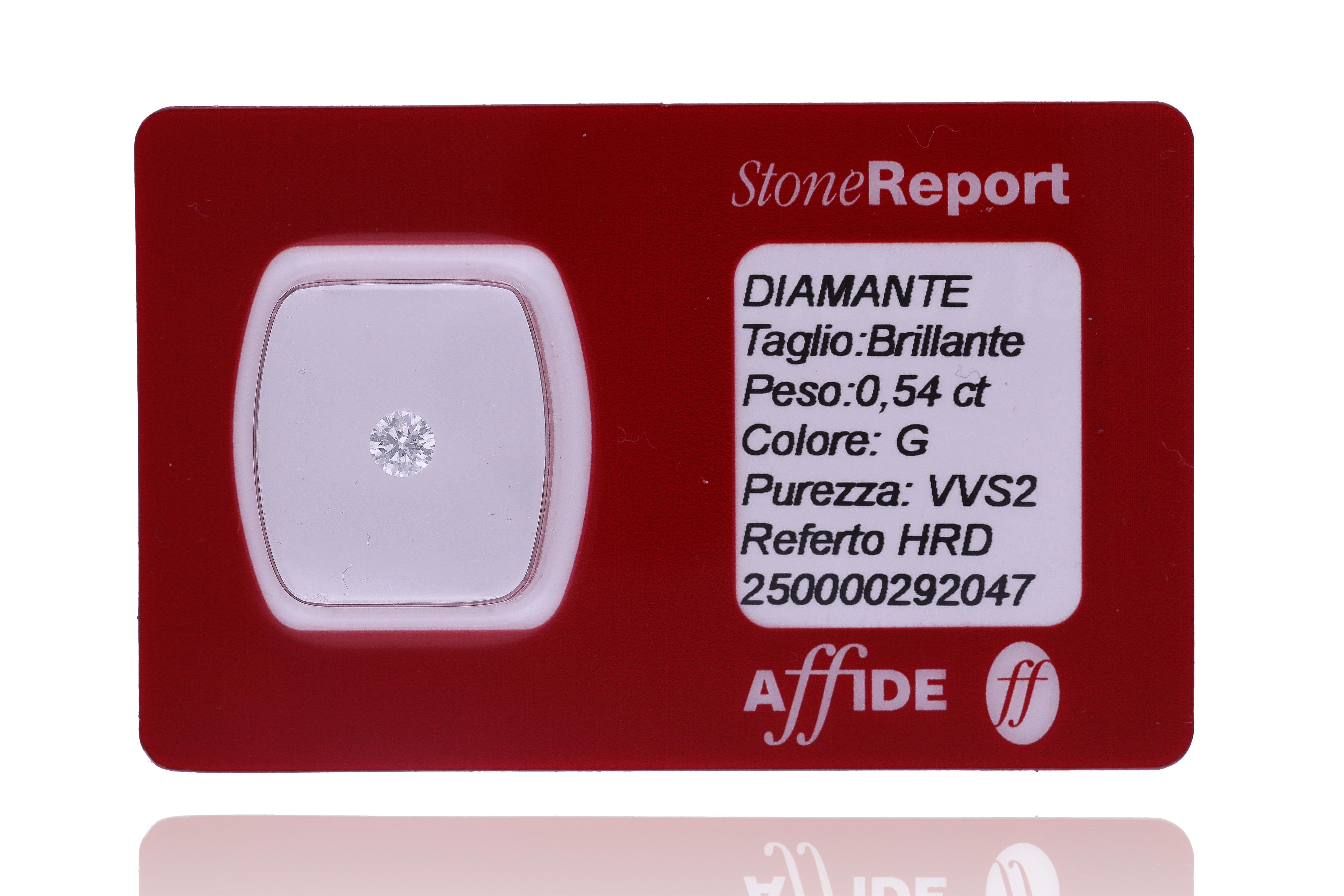 Diamante ct 0,54 - Asta Preziosi