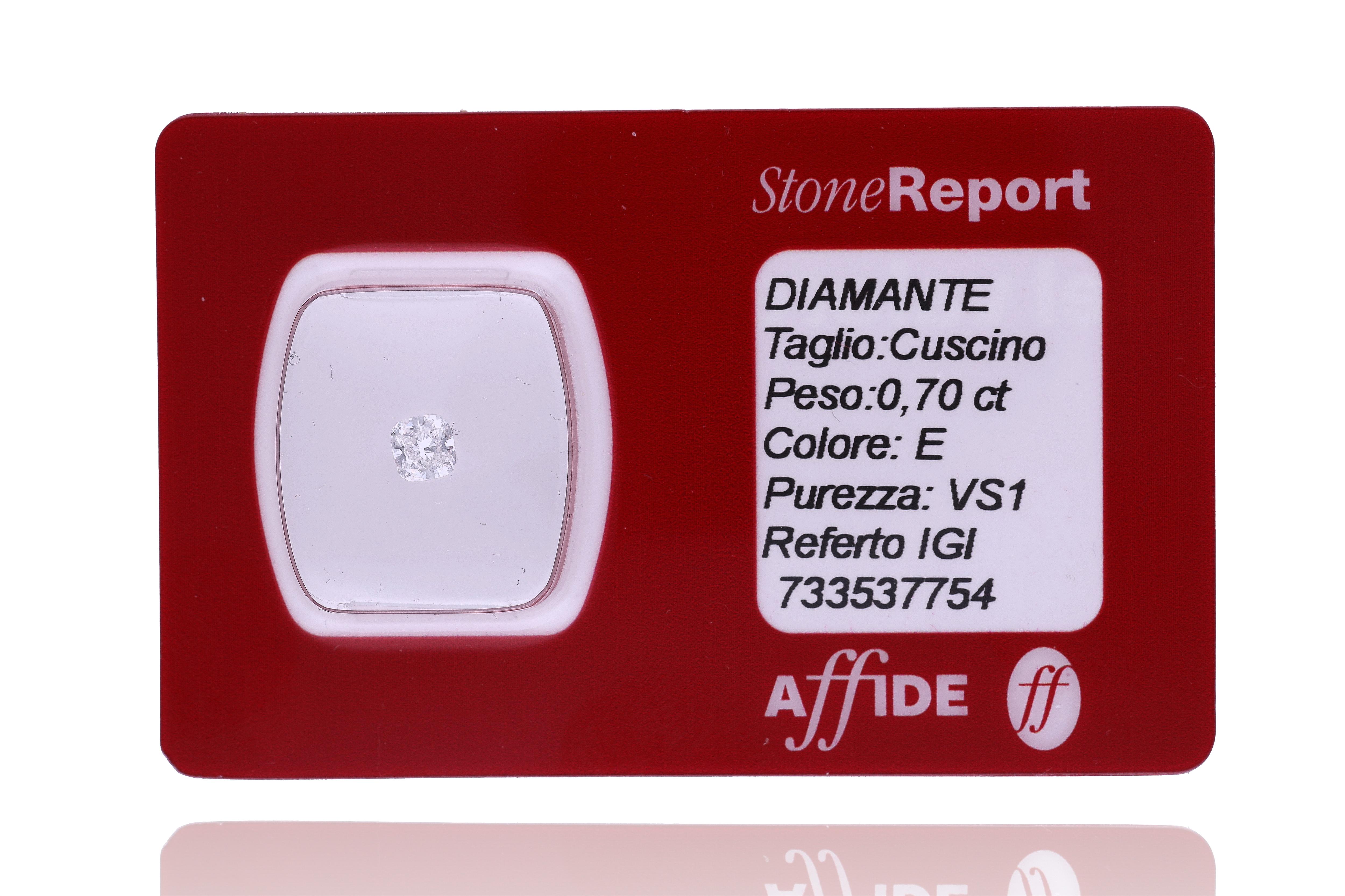Diamante ct 0,70 - Asta Preziosi