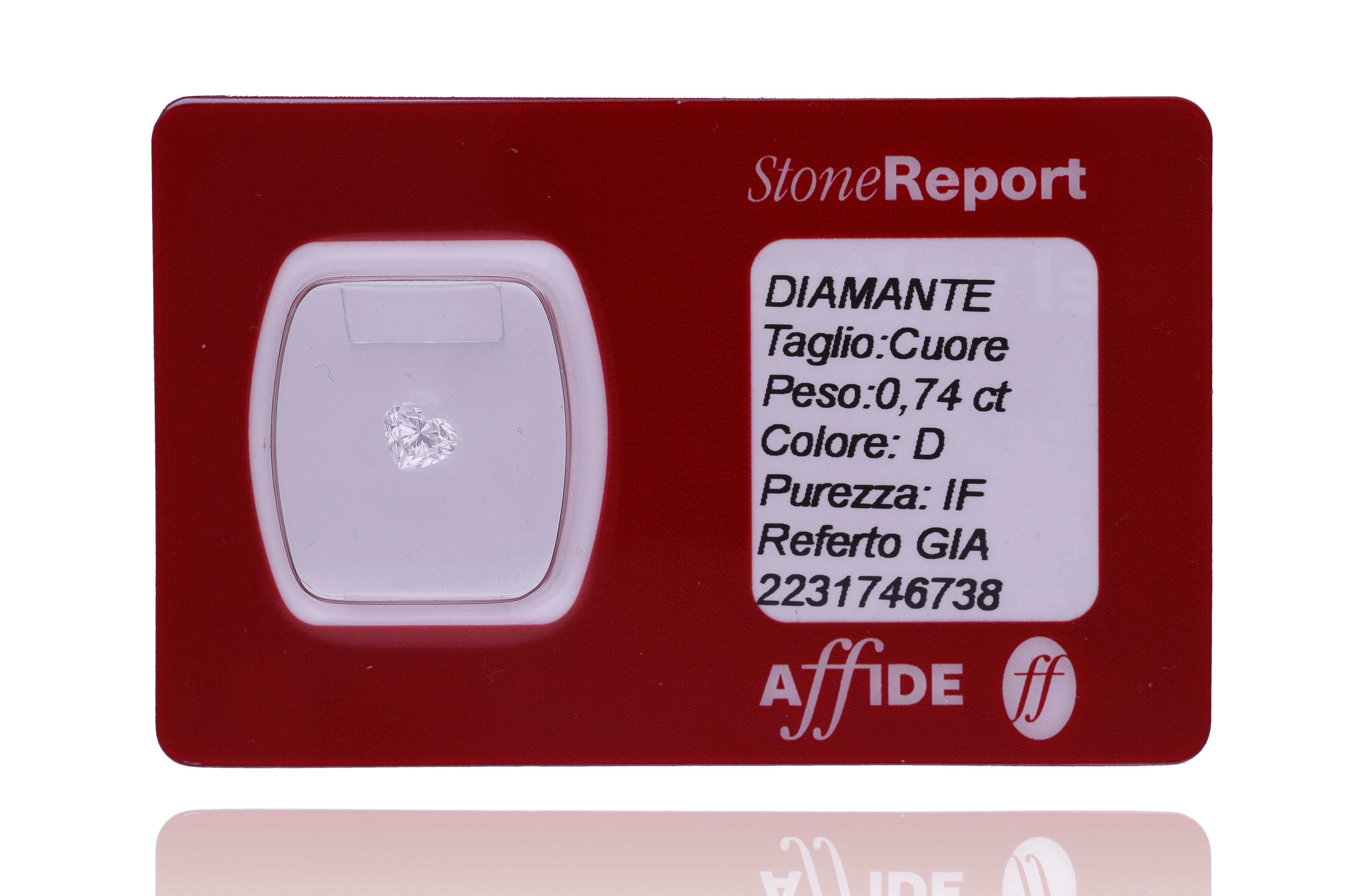Diamante ct 0,74 - Asta Preziosi
