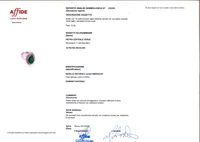 Anello con smeraldo e diamanti - Asta Preziosi