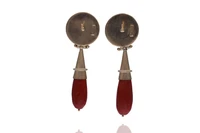 Orecchini con corallo - Asta Preziosi