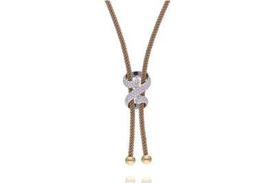 Collana saliscendi con diamanti - Asta Preziosi