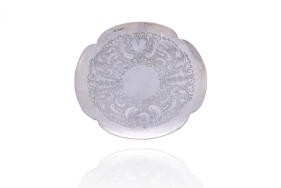 Piccolo centro in argento - Asta Preziosi