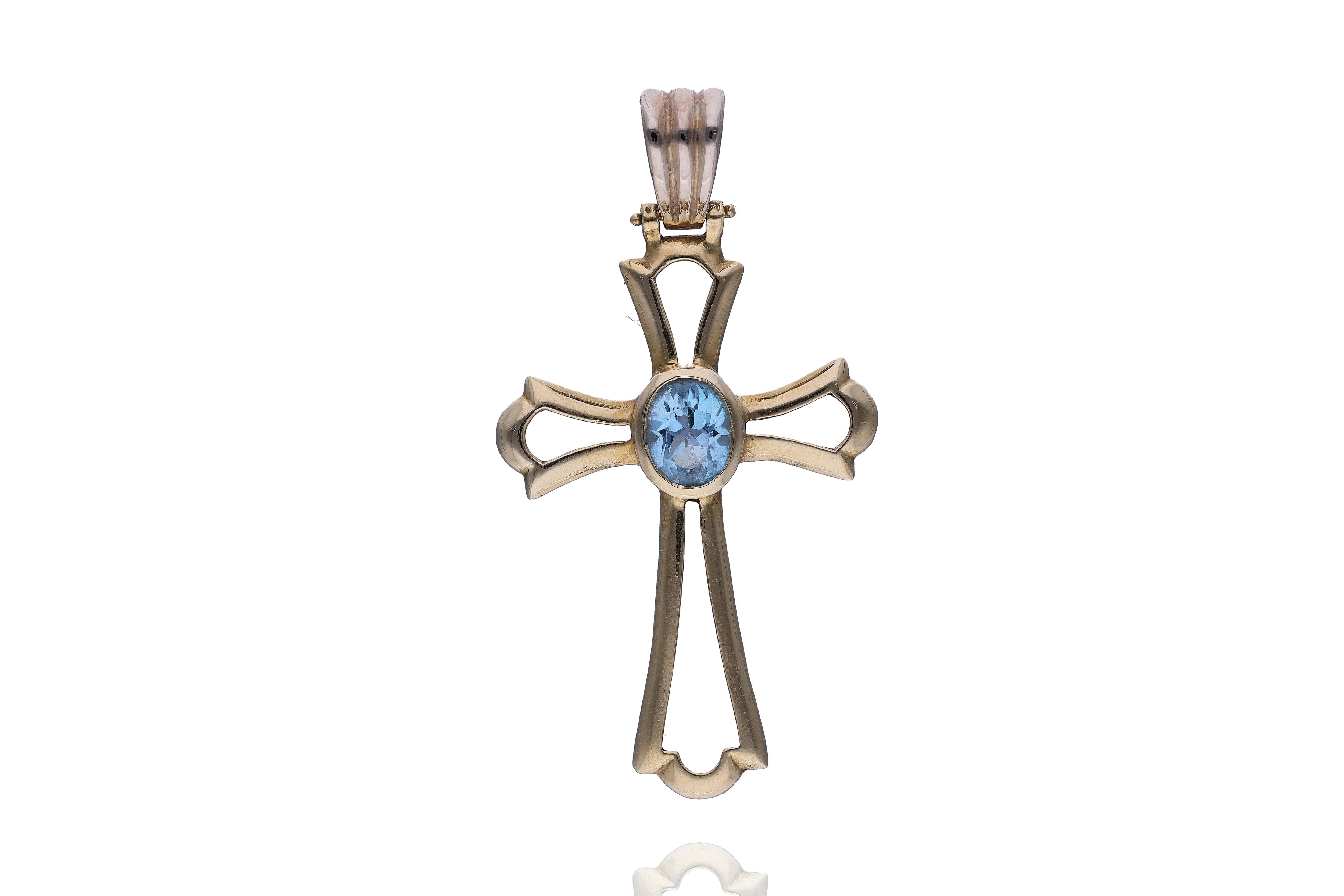 Ciondolo con topazio - Asta Preziosi