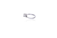 Anello con diamante - Asta Preziosi