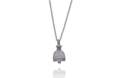 Collana con pietre e diamanti - Asta Preziosi