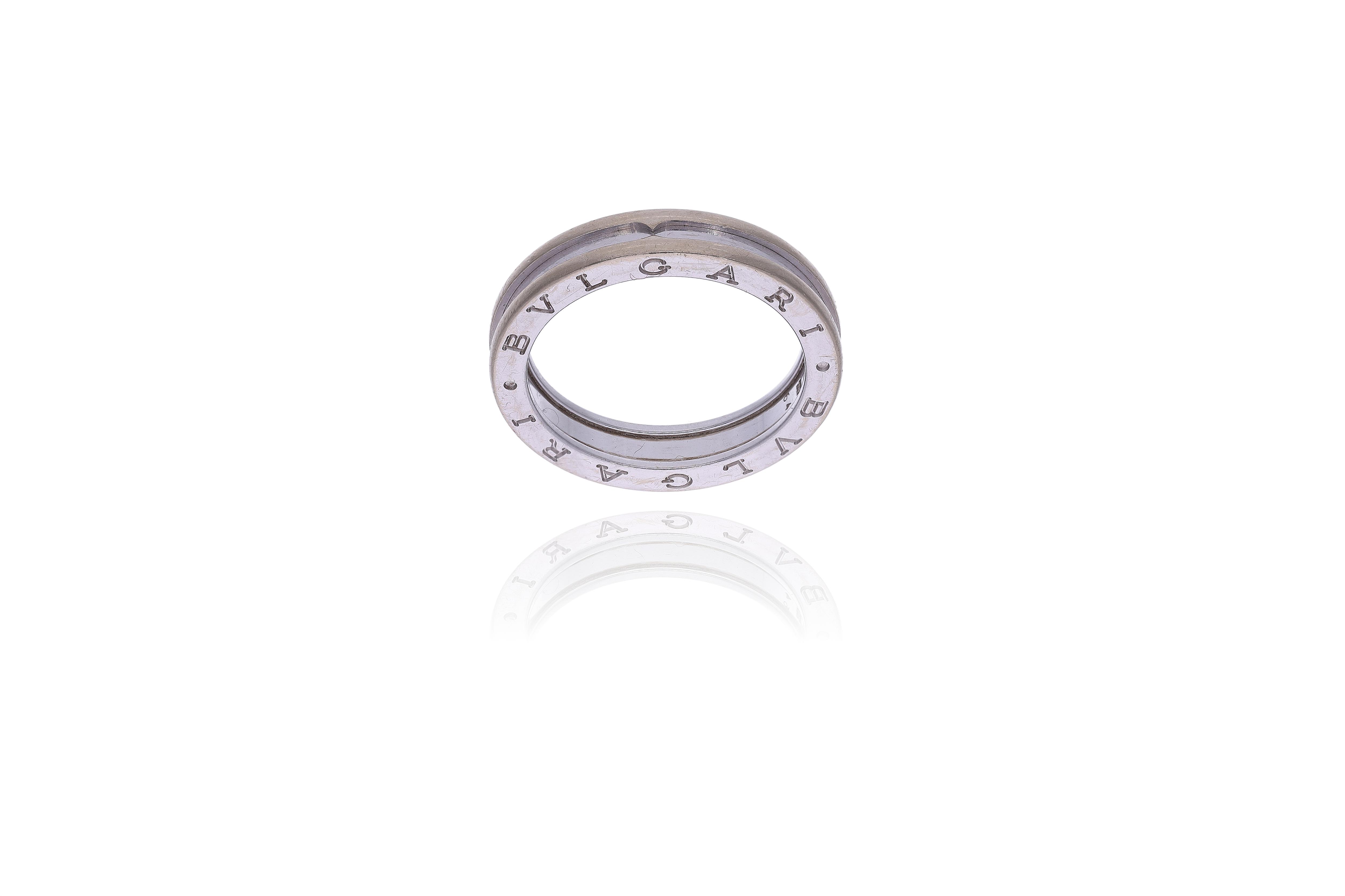 Bulgari B.zero1, anello in oro - Asta Preziosi