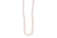 Collana di perle coltivate, diamanti e smeraldo - Asta Preziosi