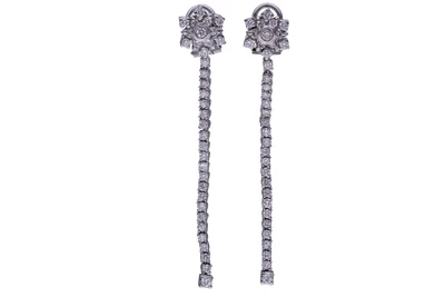 Orecchini con diamanti - Asta Preziosi