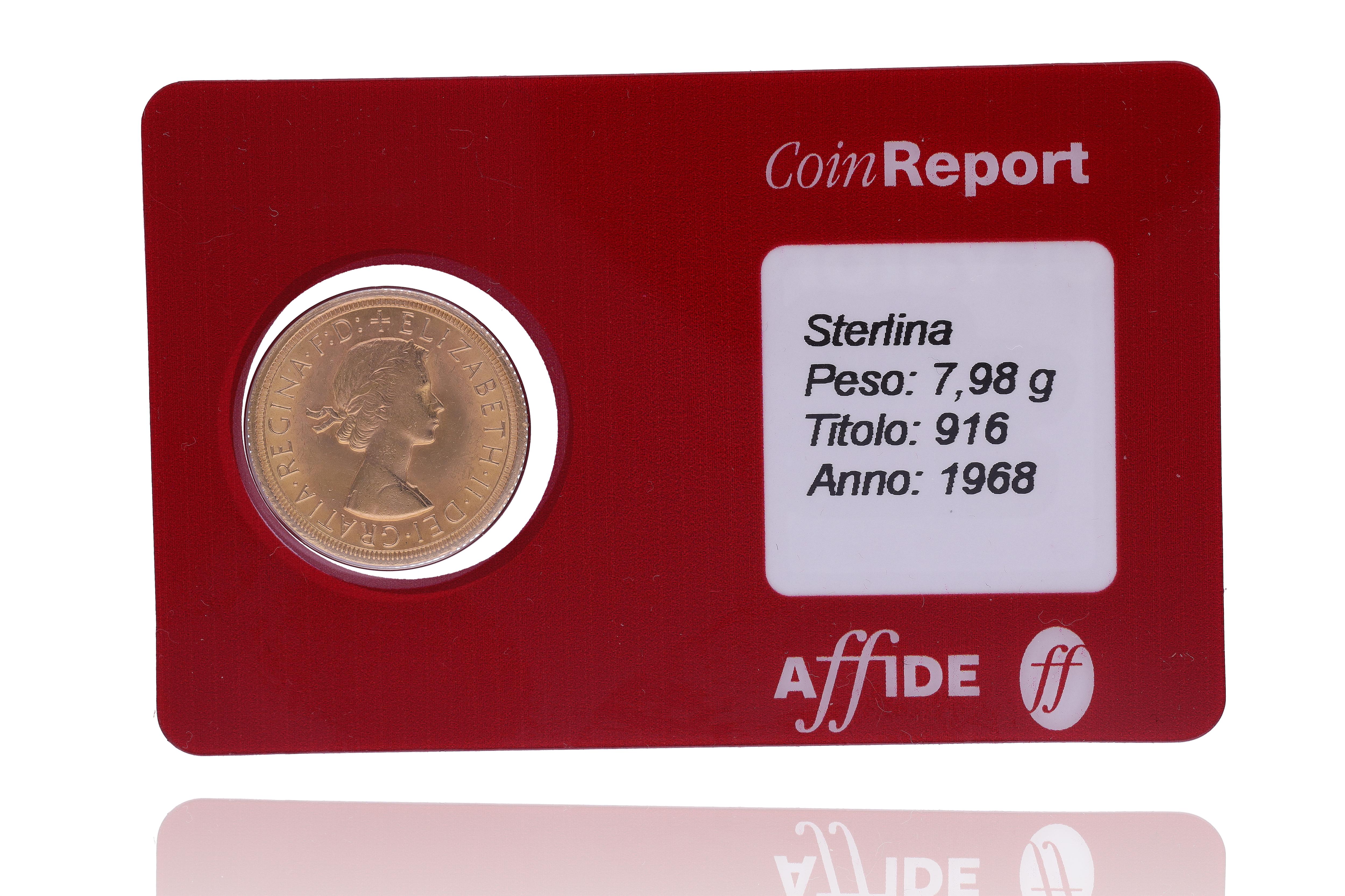 Sterlina inglese in oro - Asta Preziosi