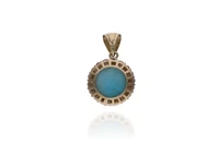 Ciondolo con pietra e perle coltivate - Asta Preziosi