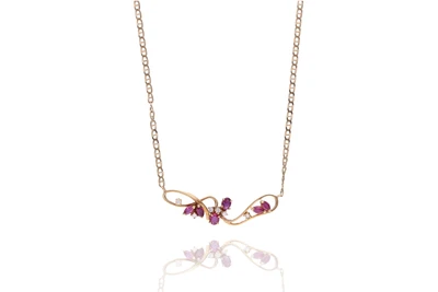 Collana con rubini e diamanti - Asta Preziosi