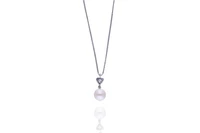 Collana con pendente con perla coltivata e pietra - Asta Preziosi