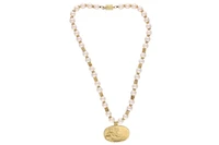 Collana di perle coltivate con chiusura e parti in oro - Asta Preziosi