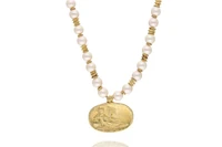 Collana di perle coltivate con chiusura e parti in oro - Asta Preziosi