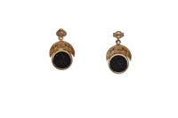 Orecchini in oro e metallo - Asta Preziosi