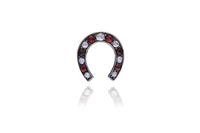 Spilla con granati e diamanti - Asta Preziosi