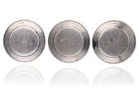 Tre piattini in argento - Asta Preziosi