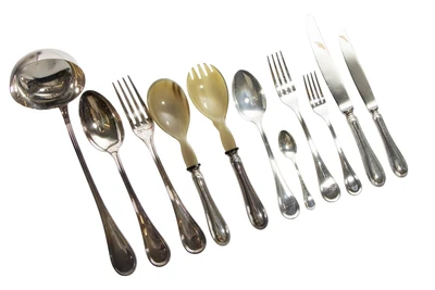 Servizio di posate in argento - Asta Preziosi