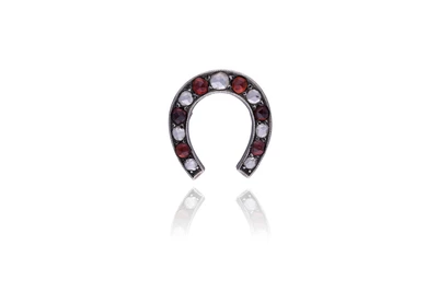 Spilla con granati e diamanti - Asta Preziosi