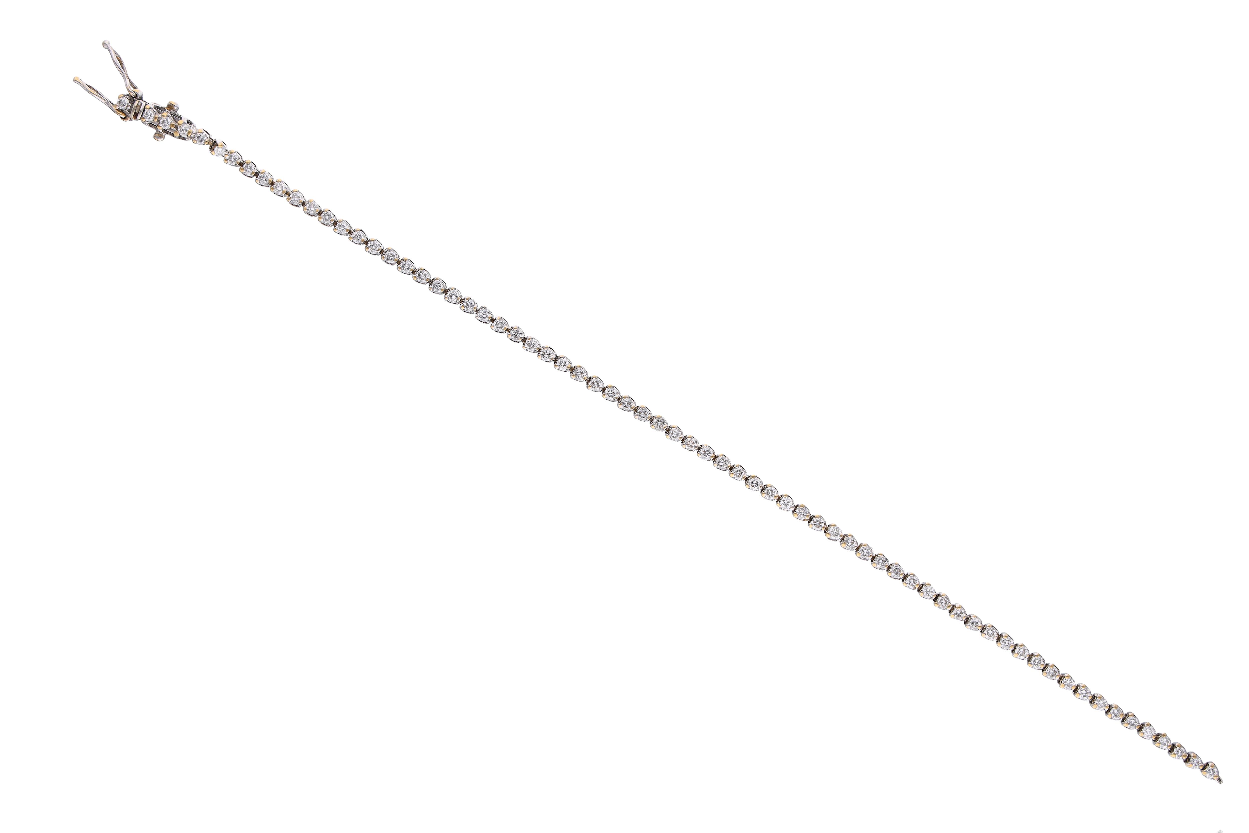 Bracciale con diamanti - Asta Preziosi