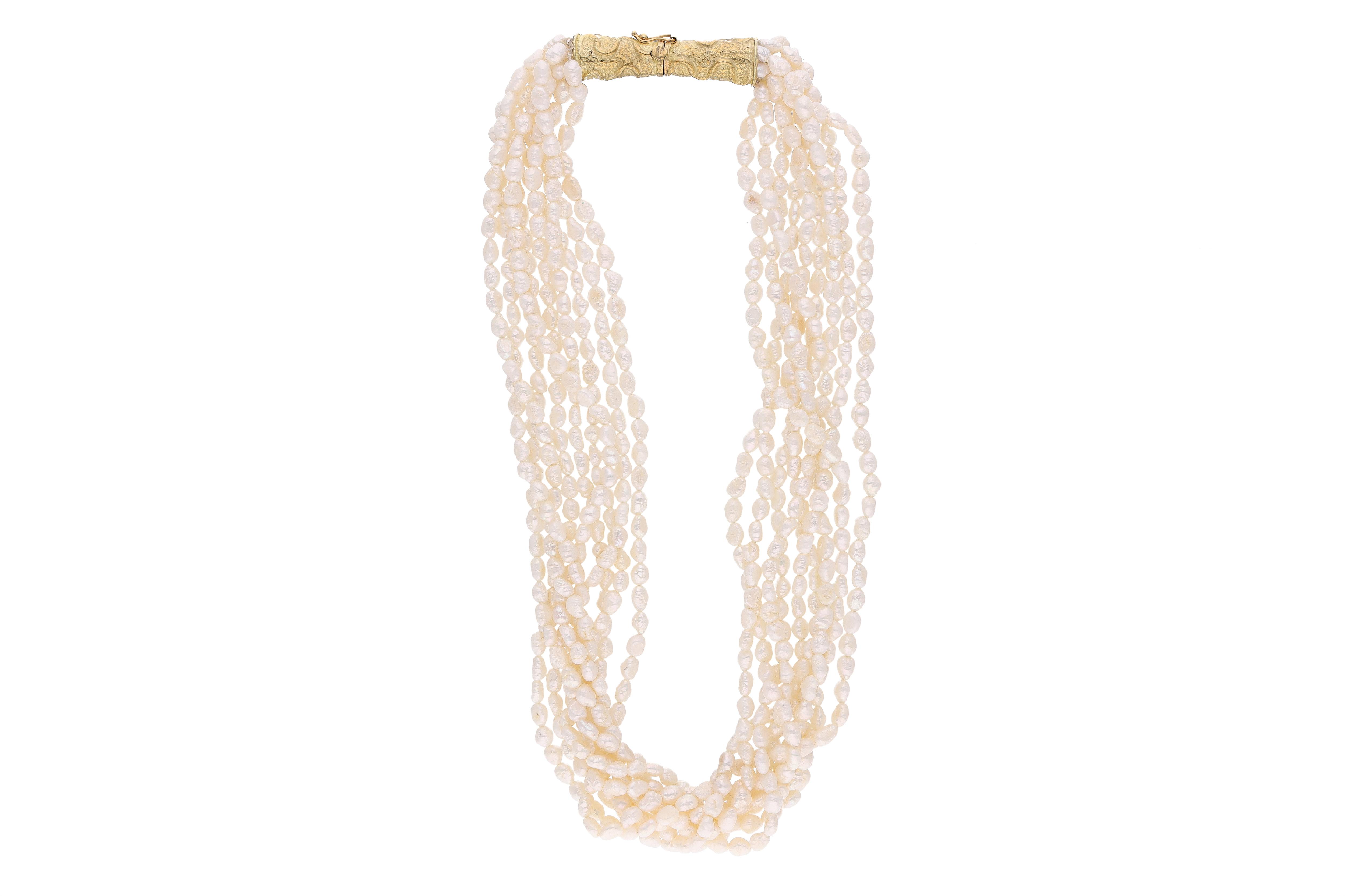 Collana con perle coltivate - Asta Preziosi