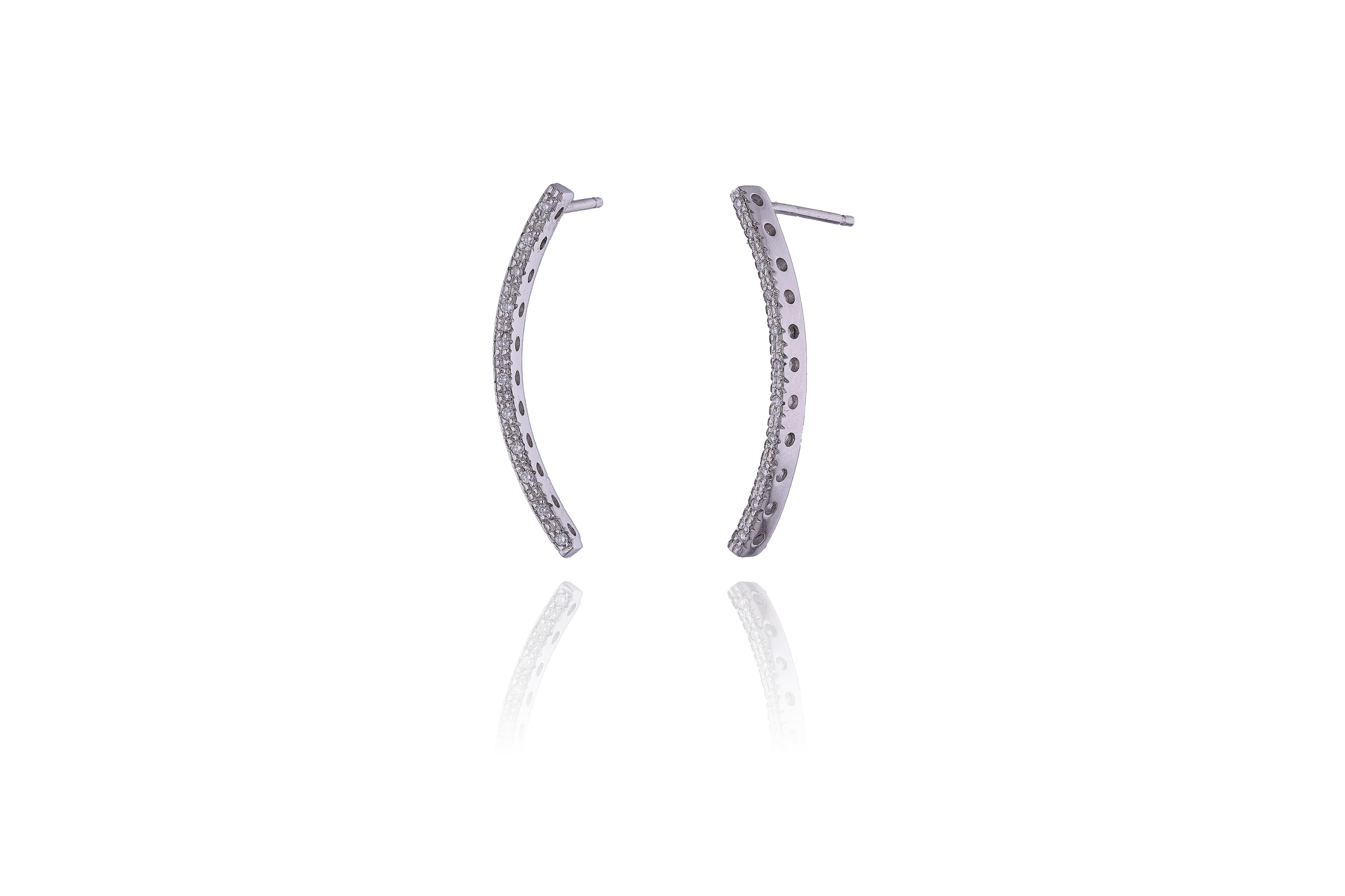 Orecchini con diamanti - Asta Preziosi