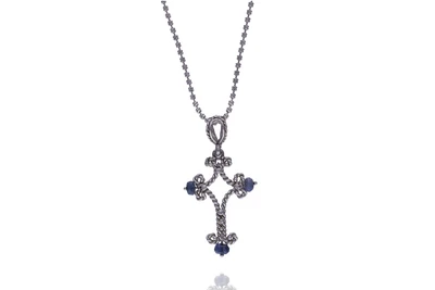 Collana con ciondolo con pietre - Asta Preziosi