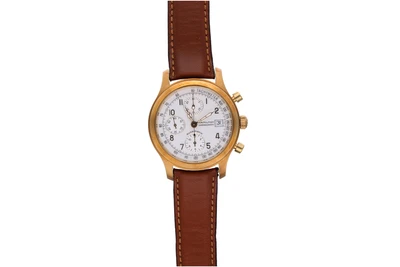 Hamilton, cronografo in oro - Asta Preziosi